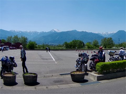 わさび園駐車場
